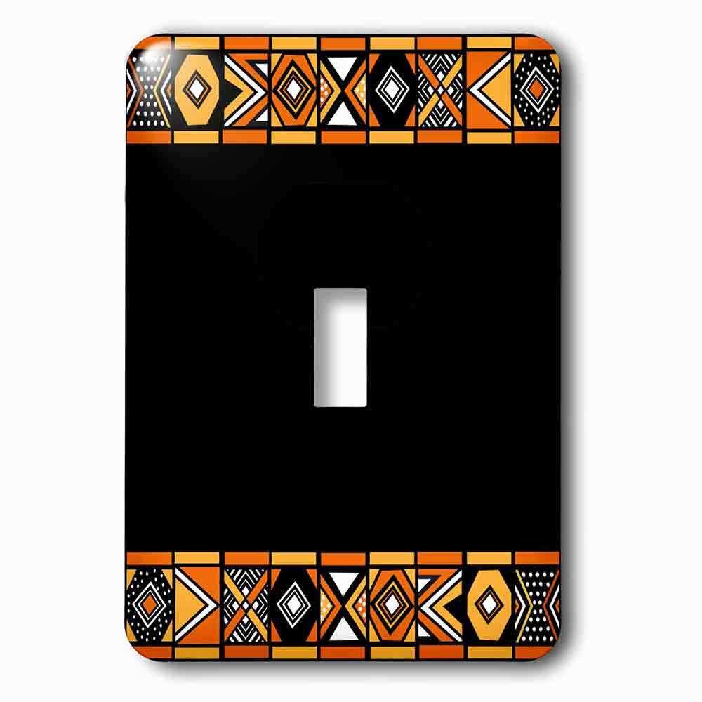 Jazzy Wallplates Single Toggle Wallplate With Traditional African Pattern Art Of Africa Inspired By Zulu Beadwork Geometric Designs Ethnic