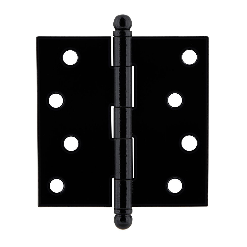 Ageless Iron 4" Residential Duty Ball Tip Hinge  with Square Corners (Sold Individually)