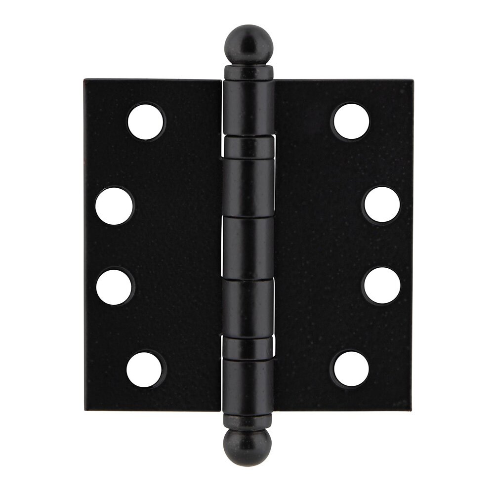 Ageless Iron 4" Heavy Duty Ball Tip Hinge with Square Corners (Sold Individually)