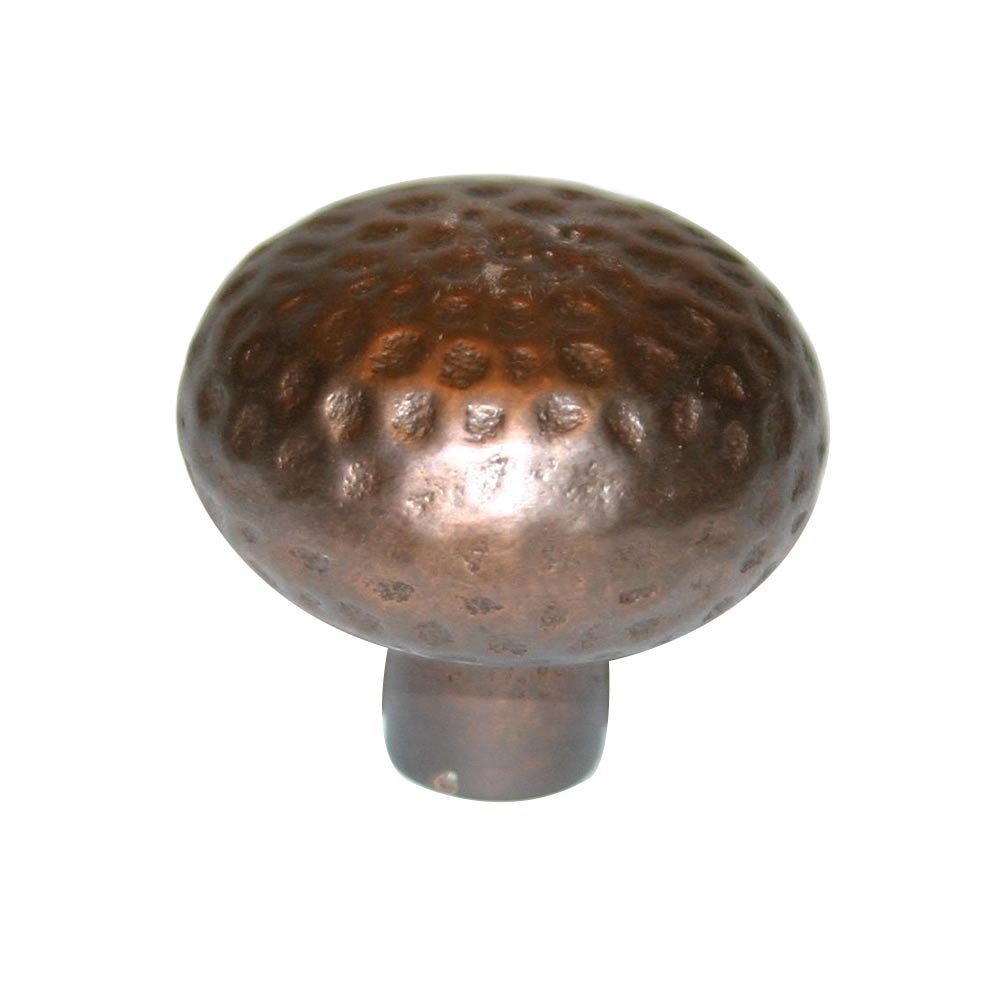 Alno Hardware Solid Brass 1 1/4" Knob in Rust Bronze