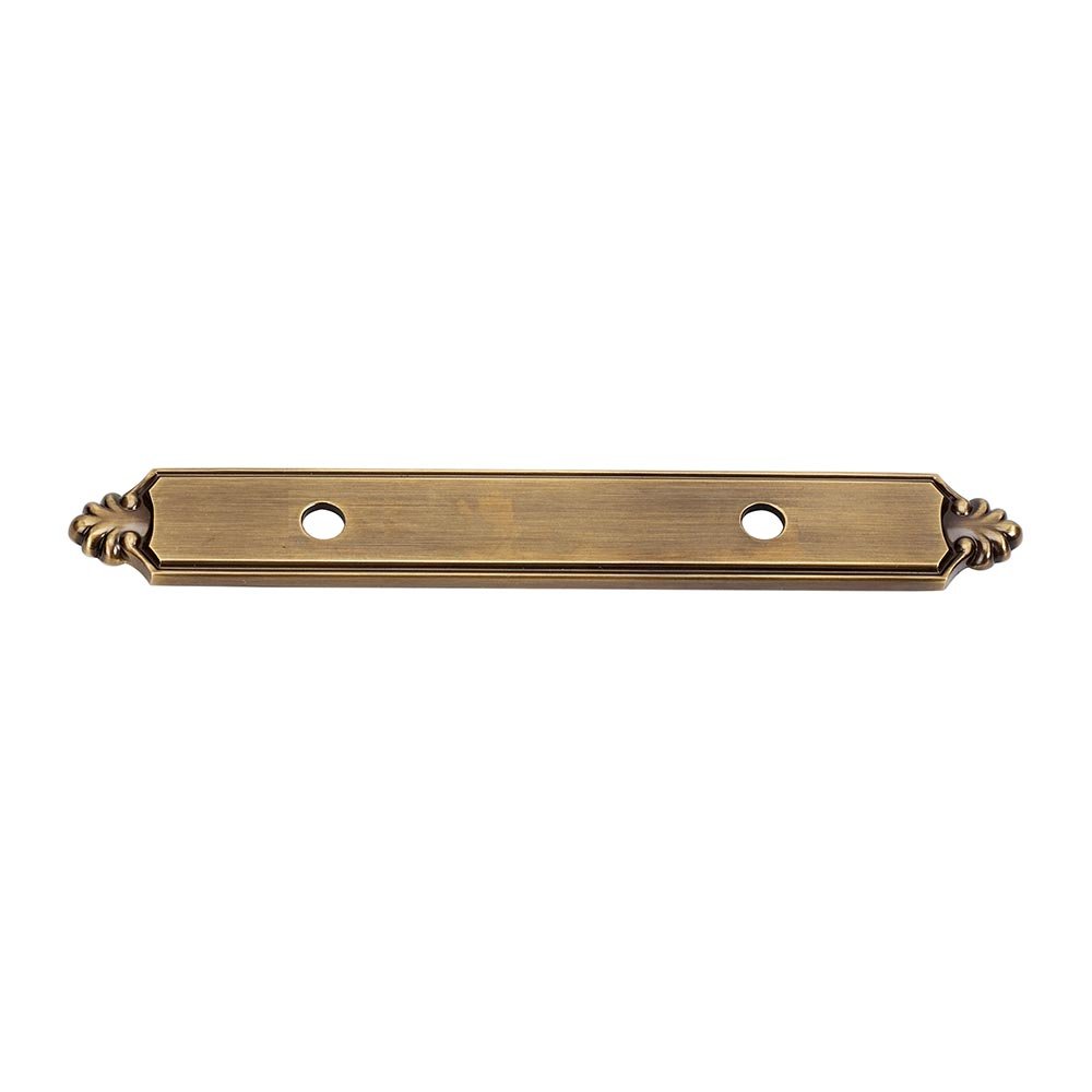 Alno Hardware Solid Brass 3 1/2" Centers Backplate for A1456-35 in Antique English
