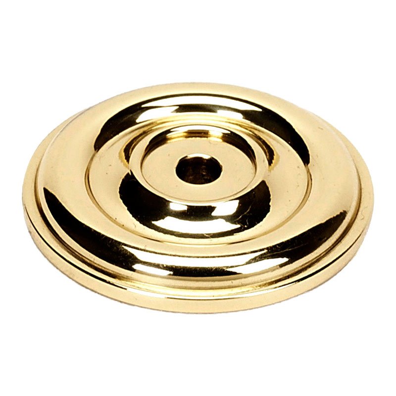 Alno Hardware Solid Brass 1 3/8" Rosette for A1451 Knob in Unlacquered Brass