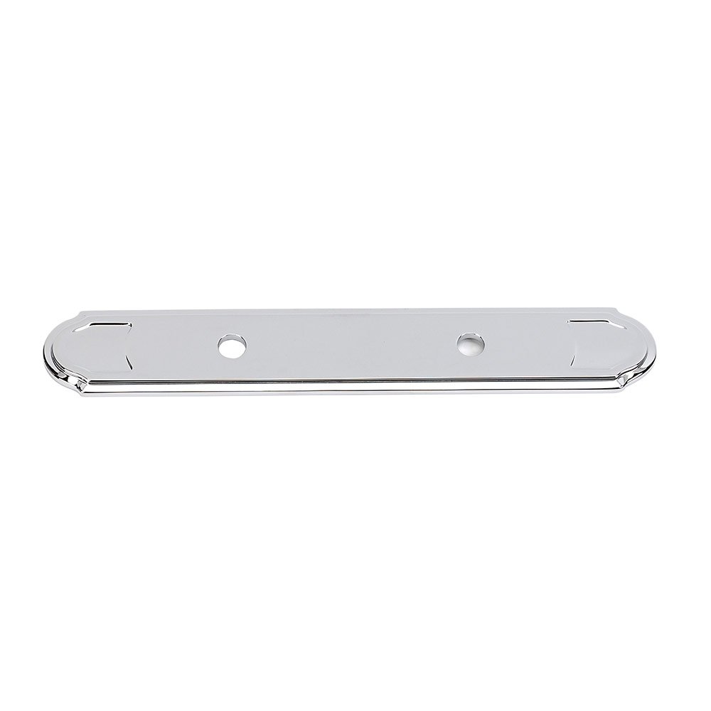 Alno Hardware Solid Brass 3" Centers Backplate for A1566-3 in Polished Chrome