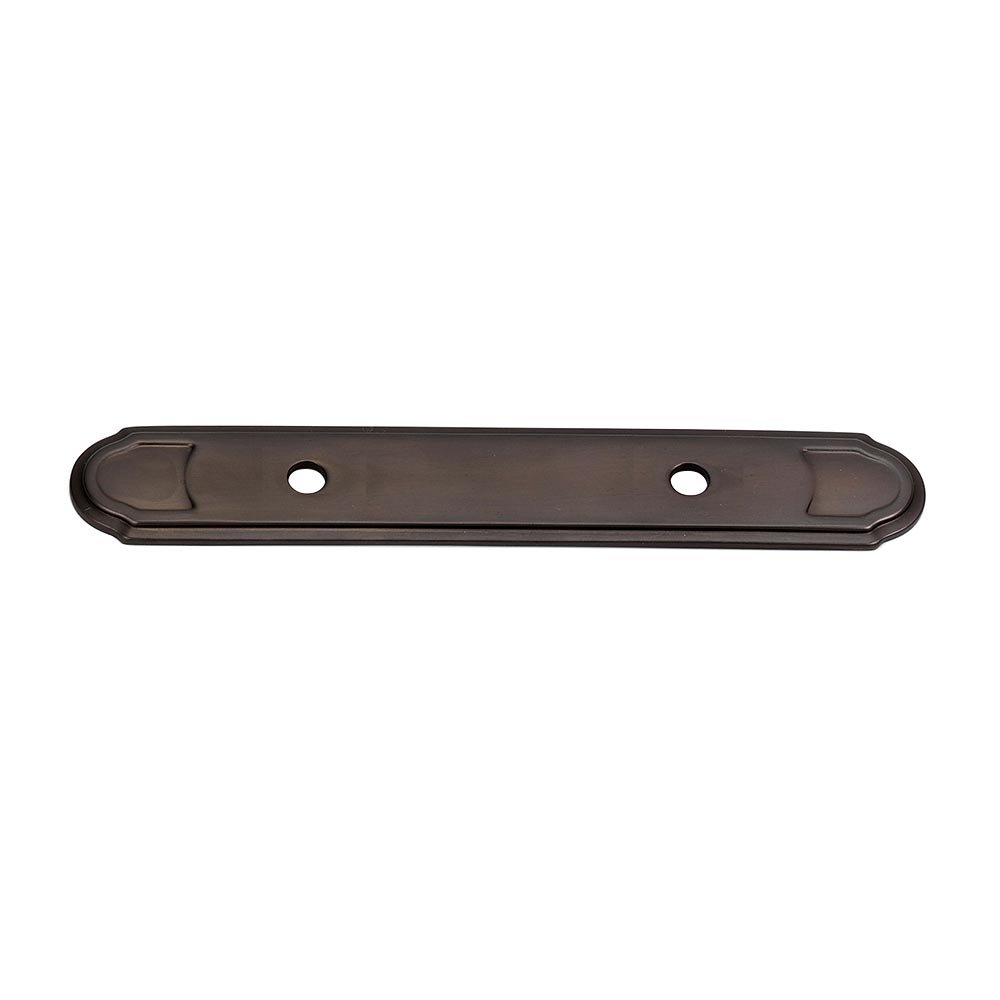 Alno Hardware Solid Brass 3 1/2" Centers Backplate for A1567-35 in Chocolate Bronze