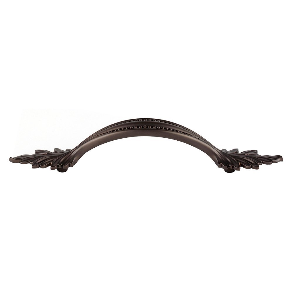 Alno Hardware Solid Brass 4" Centers Pull in Chocolate Bronze