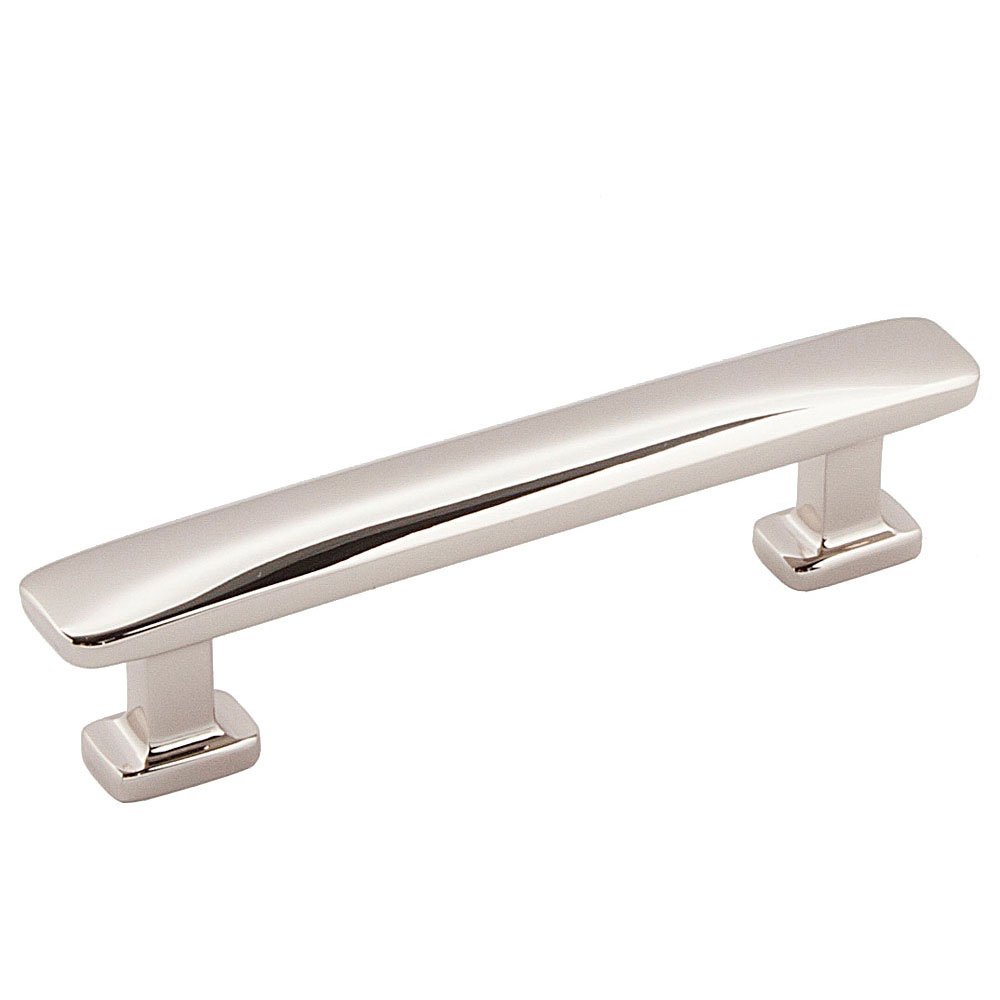 Alno Hardware 3 1/2" Centers Pull in Polished Nickel