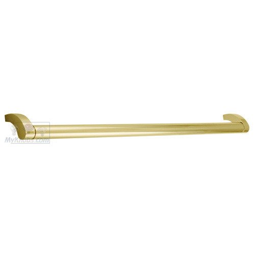 Alno Hardware 12" Centers Pull in Unlacquered Brass