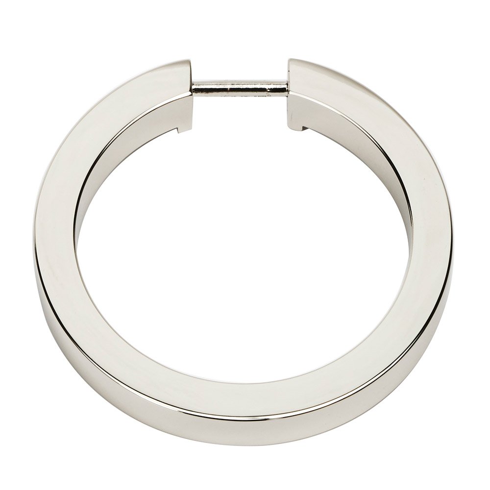 Alno Hardware 2 1/2" Round Ring in Polished Nickel