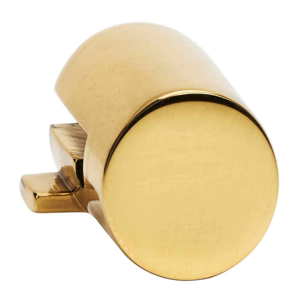 Alno Hardware Small Round Mount for Rings 1 1/2", 2", 2 1/2" in Unlacquered Brass