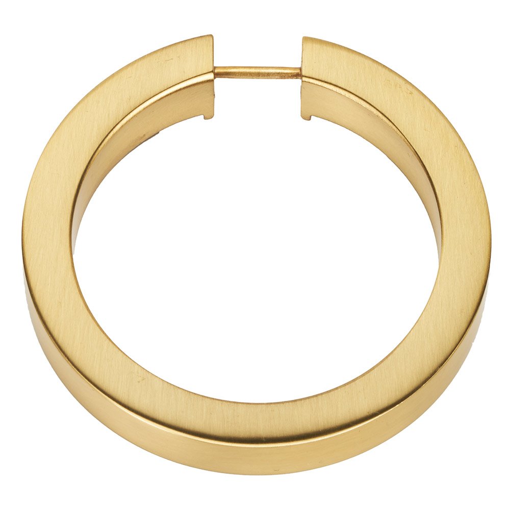 Alno Hardware 3 1/2" Round Ring in Satin Brass