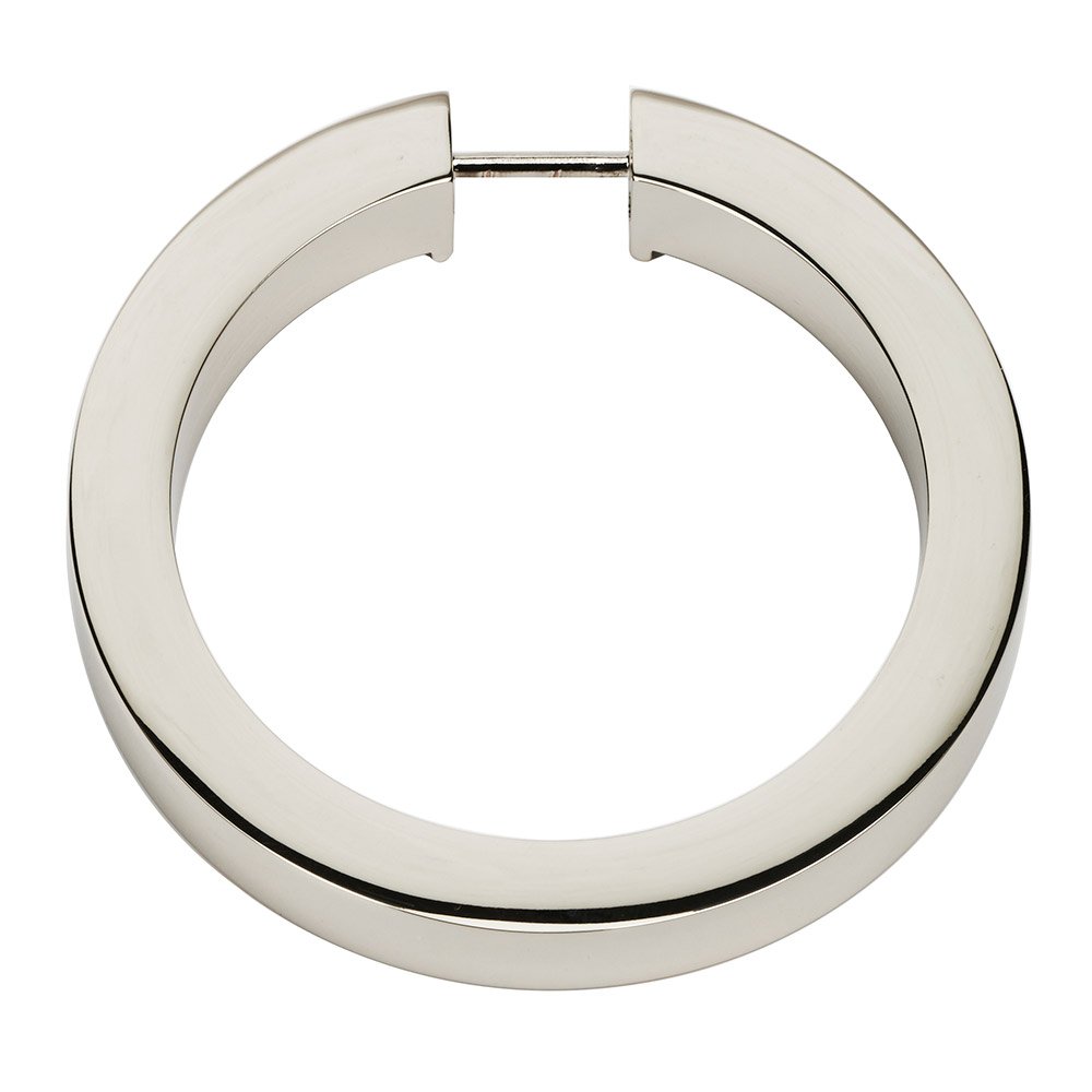 Alno Hardware 3" Round Ring in Polished Nickel