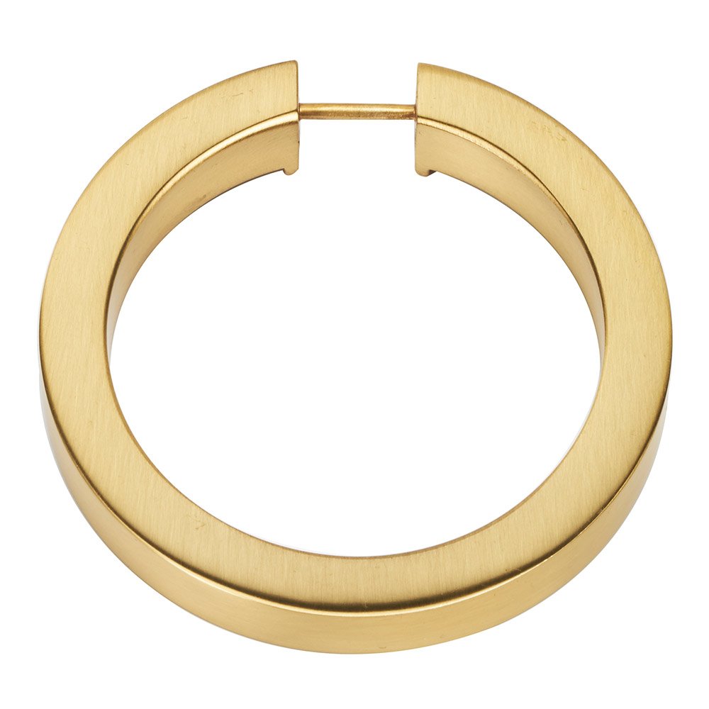Alno Hardware 3" Round Ring in Satin Brass