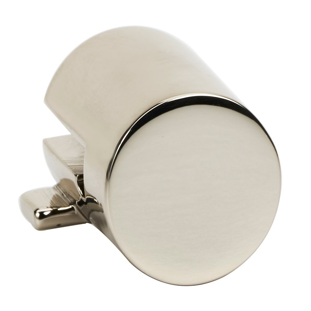 Alno Hardware Large Round Mount for Rings 3" and 3 1/2" in Polished Nickel