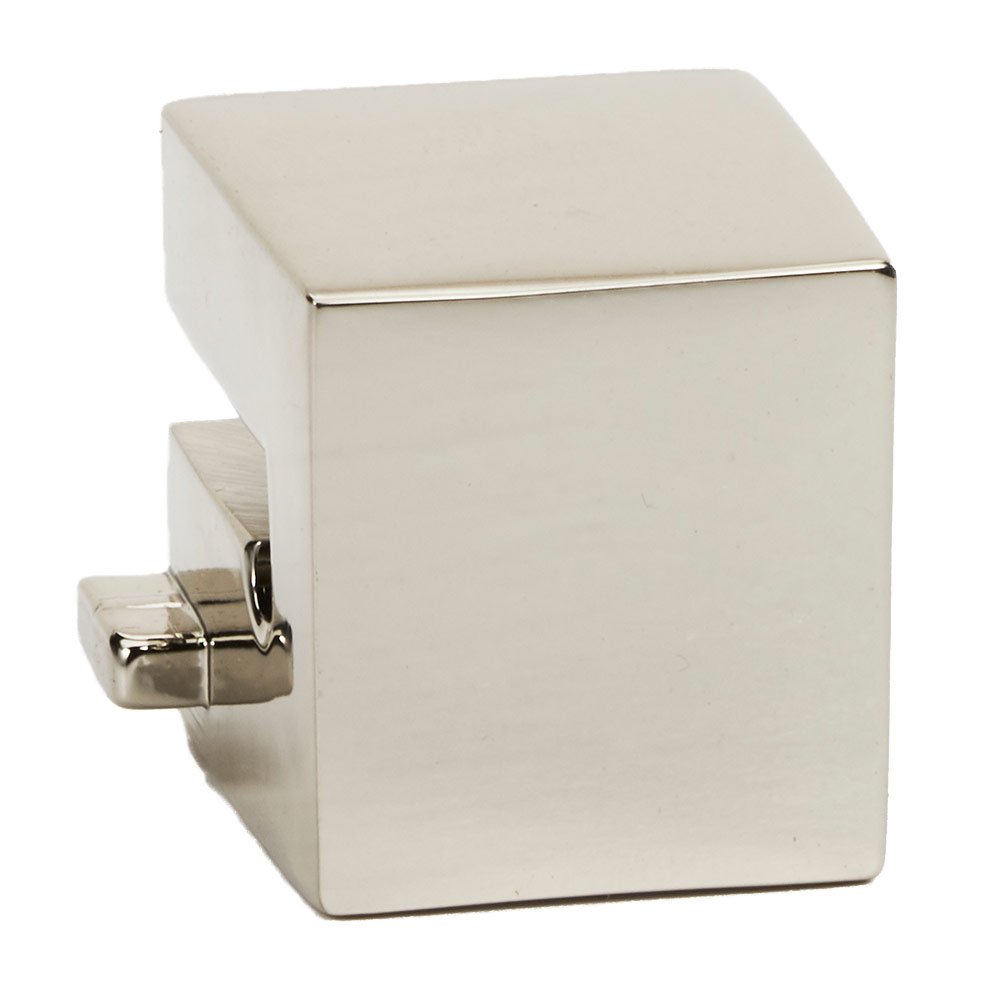 Alno Hardware Large Square Mount for Rings 3" and 3 1/2" in Polished Nickel