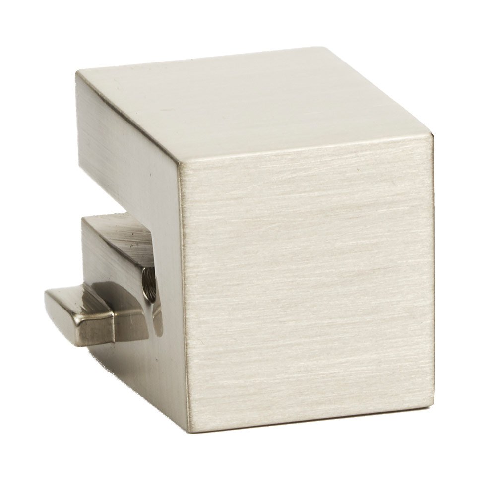 Alno Hardware Large Square Mount for Rings 3" and 3 1/2" in Satin Nickel