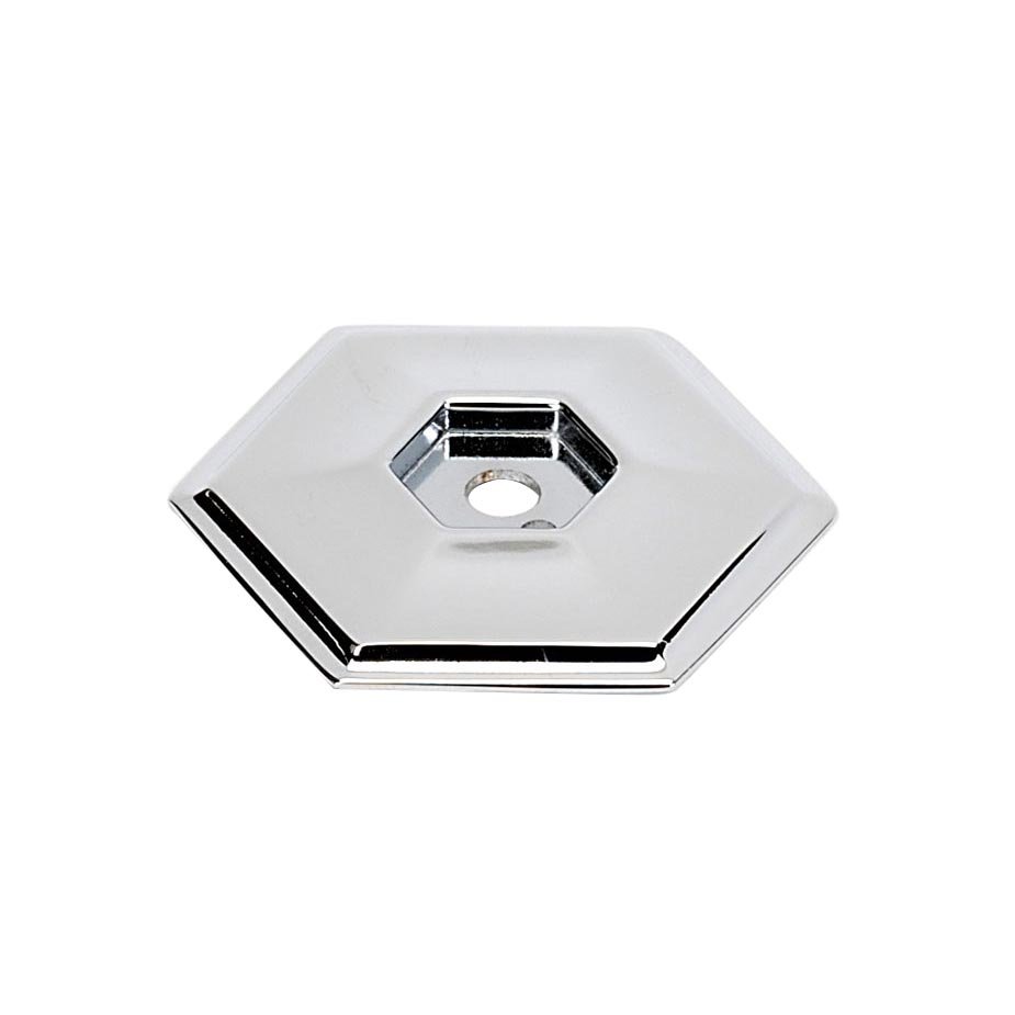 Alno Hardware Solid Brass 1 1/2" Backplate for A423 Knob in Polished Chrome