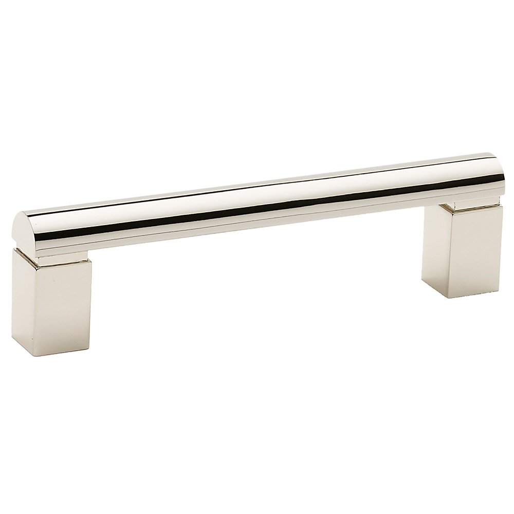 Alno Hardware 3 1/2" Centers Pull in Polished Nickel