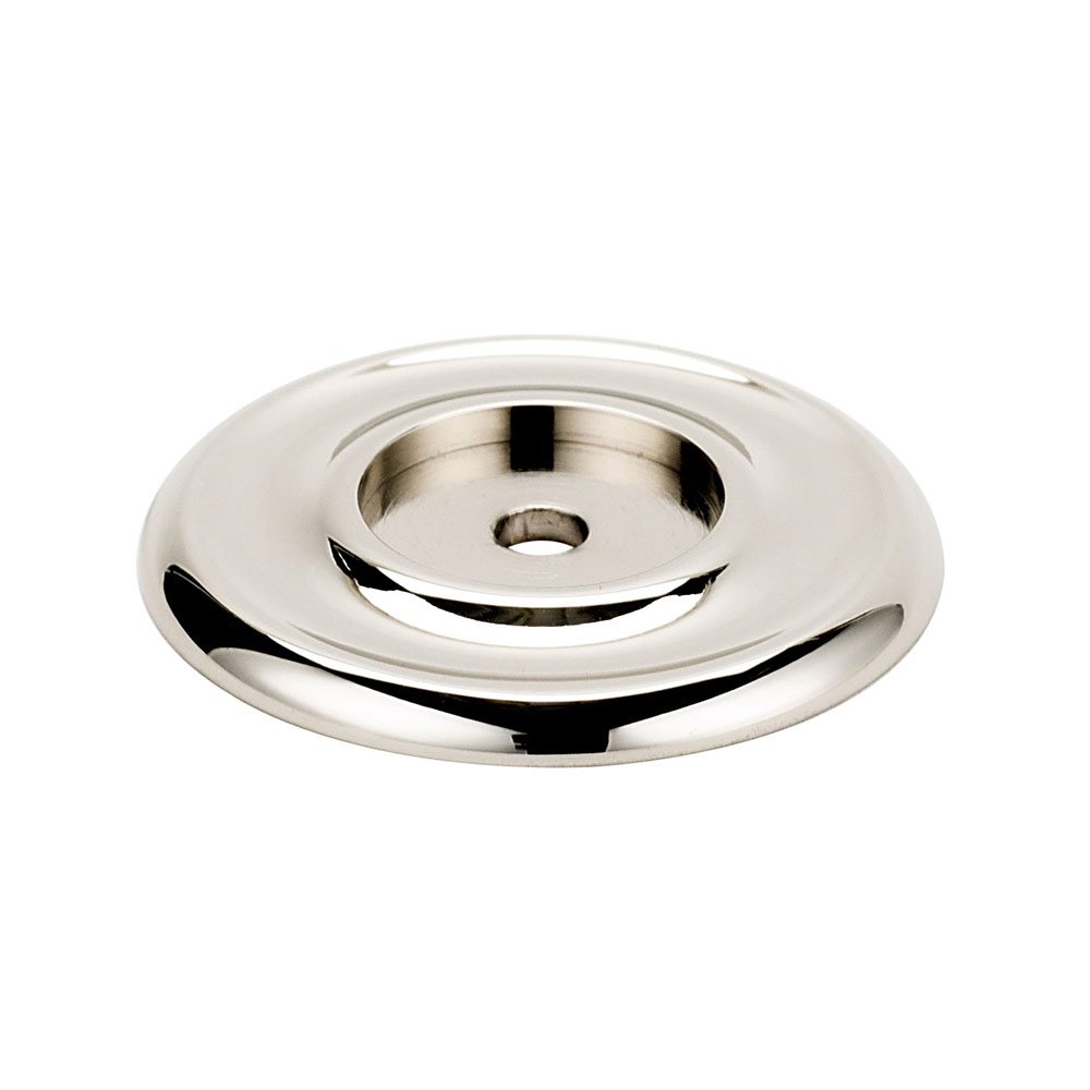 Alno Hardware Solid Brass 1 1/4" Recessed Backplate for A817-14 and A1151 in Polished Nickel