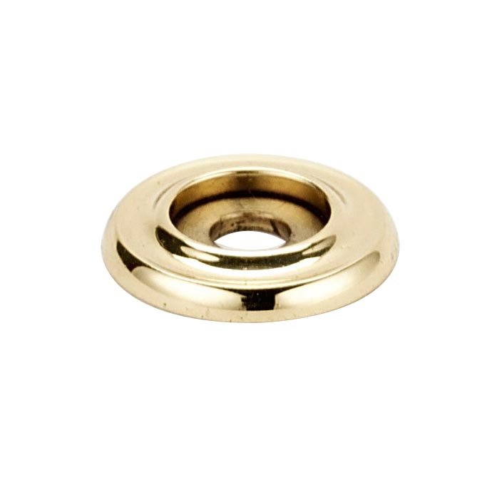 Alno Hardware Solid Brass 3/4" Recessed Backplate for A817-34 in Polished Brass