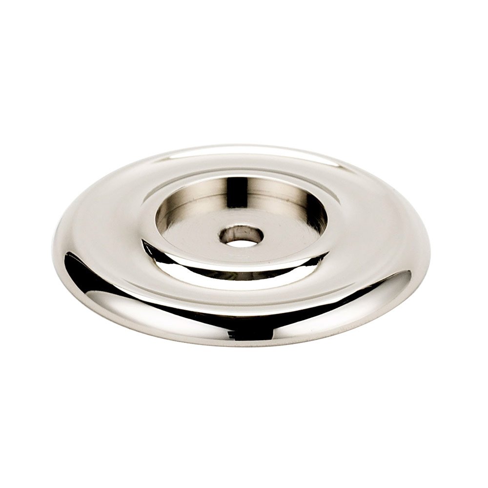 Alno Hardware Solid Brass 1 1/2" Recessed Backplate for A817-38 and A1160 in Polished Nickel