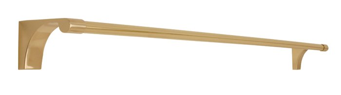 Alno Hardware 30" Towel Bar in Unlacquered Brass