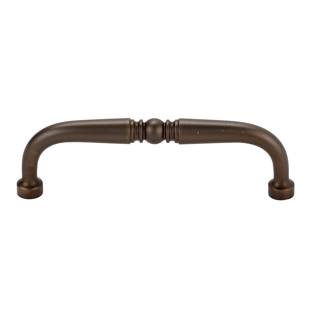 Alno Hardware Solid Brass 3 1/2" Centers Pull in Chocolate Bronze