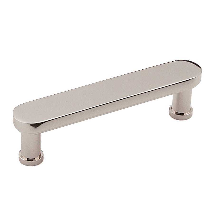 Alno Hardware 4" Centers Pull in Polished Nickel