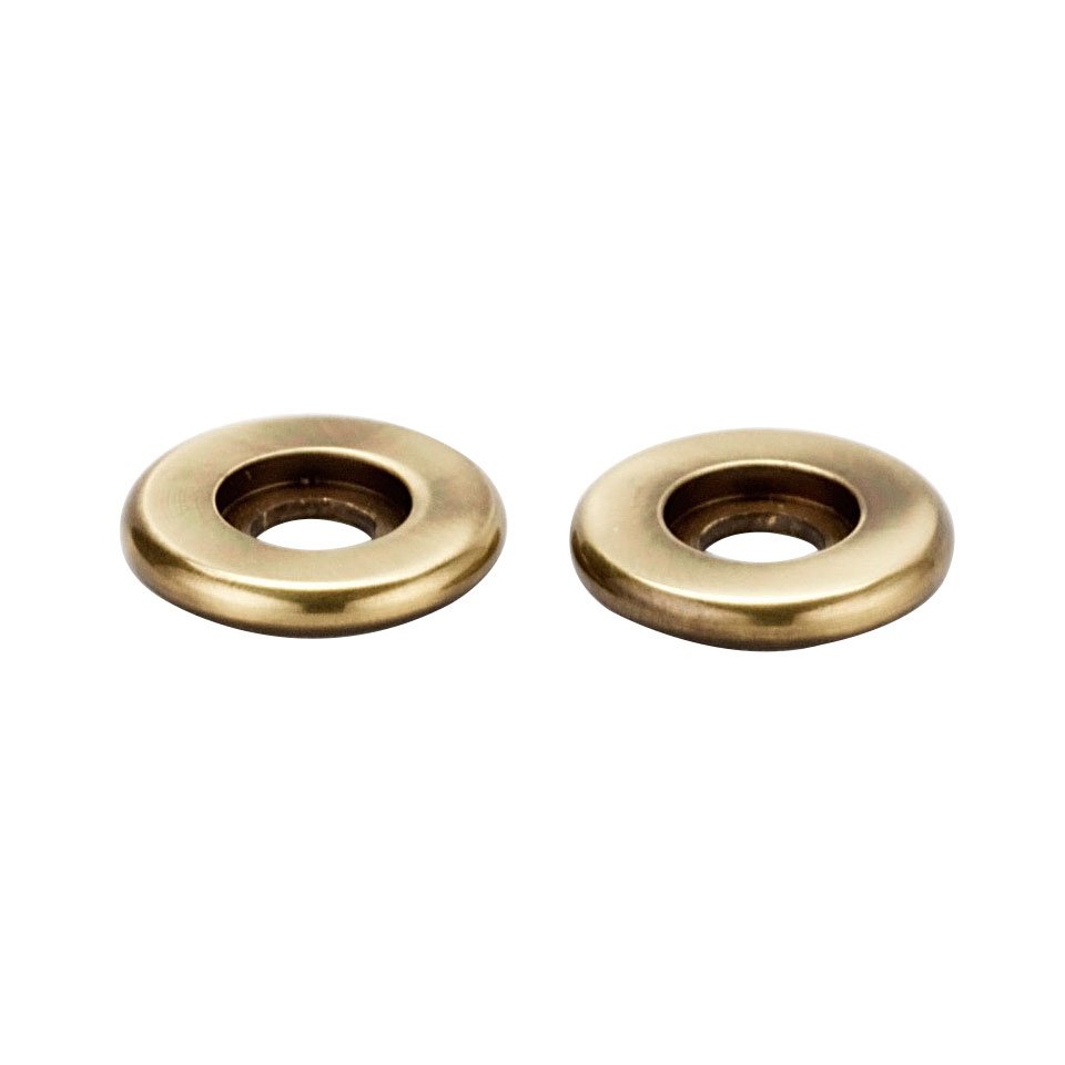 Alno Hardware Solid Brass 5/8" Rosettes for A703, A711, A712, Sold in Pairs in Polished Antique