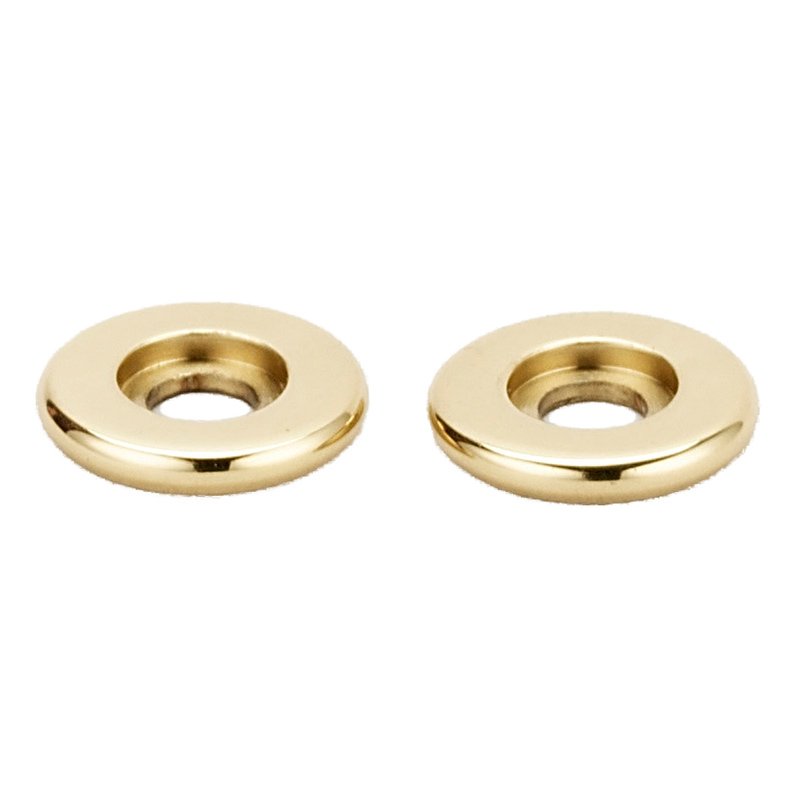 Alno Hardware Solid Brass 5/8" Rosettes for A703, A711, A712, Sold in Pairs in Unlacquered Brass