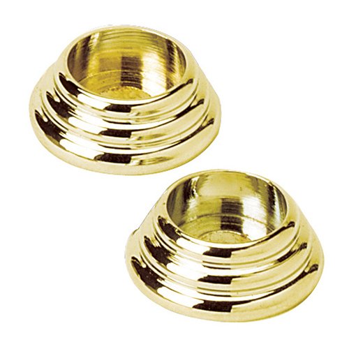 Alno Hardware Solid Brass 5/8" Rosettes for A702, Sold in Pairs in Unlacquered Brass