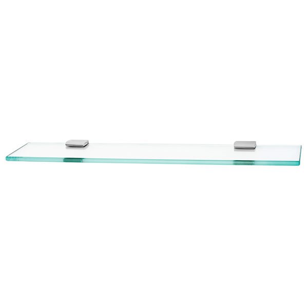 Alno Hardware 24" Glass Shelf with Brackets in Polished Chrome