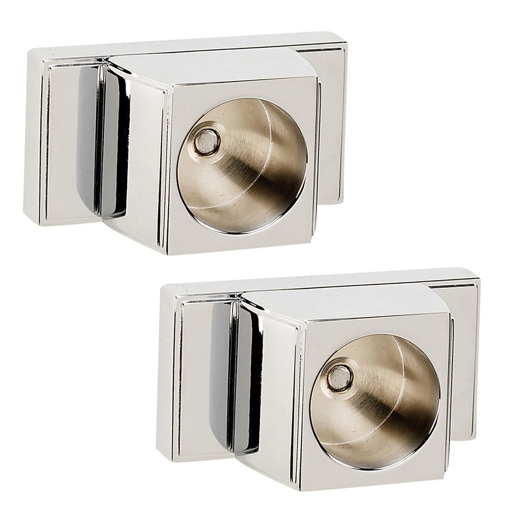Alno Hardware Shower Rod Brackets (Sold by the Pair) in Polished Chrome