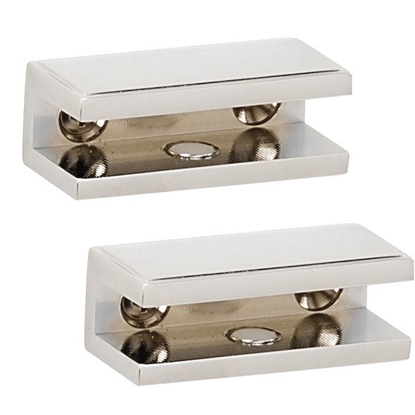 Alno Hardware Shelf Brackets Only (Sold by the pair) in Polished Chrome