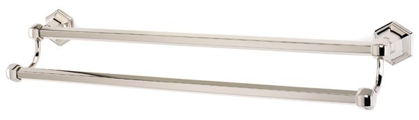 Alno Hardware 30" Double Towel Bar in Polished Nickel