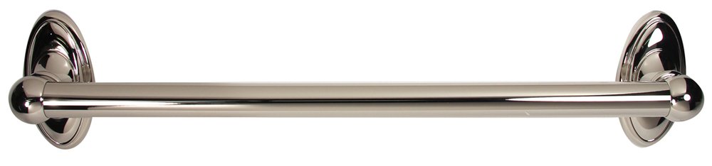Alno Hardware 18" Residential Grab Bar (1" Diameter) in Polished Nickel
