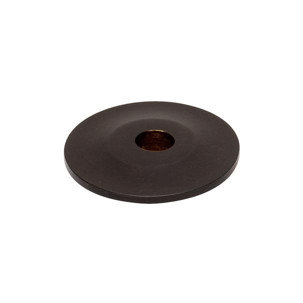 Alno Hardware Solid Brass 3/4" Backplate in Chocolate Bronze