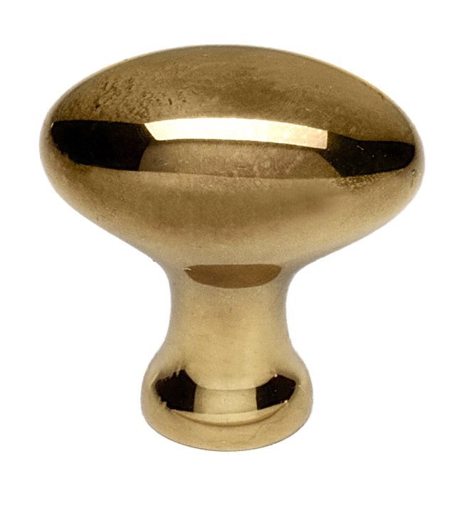 Alno Hardware Solid Brass 1 1/4" Knob in Polished Antique