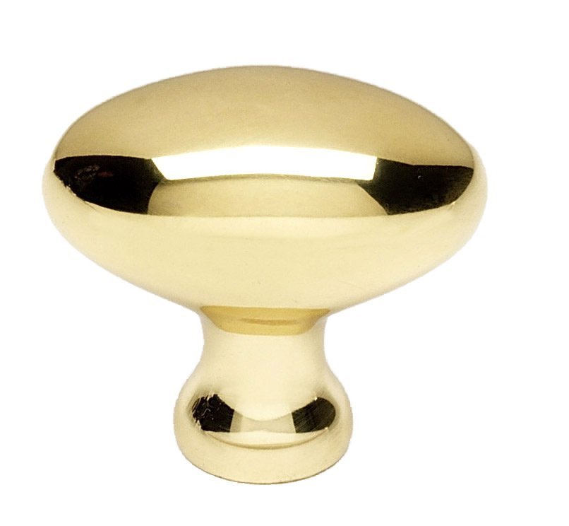 Alno Hardware Solid Brass 1 3/8" in Polished Brass