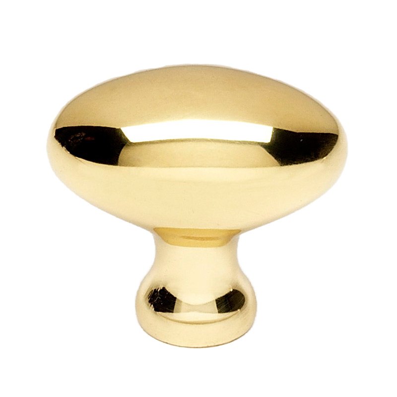 Alno Hardware Solid Brass 1 3/8" in Unlacquered Brass