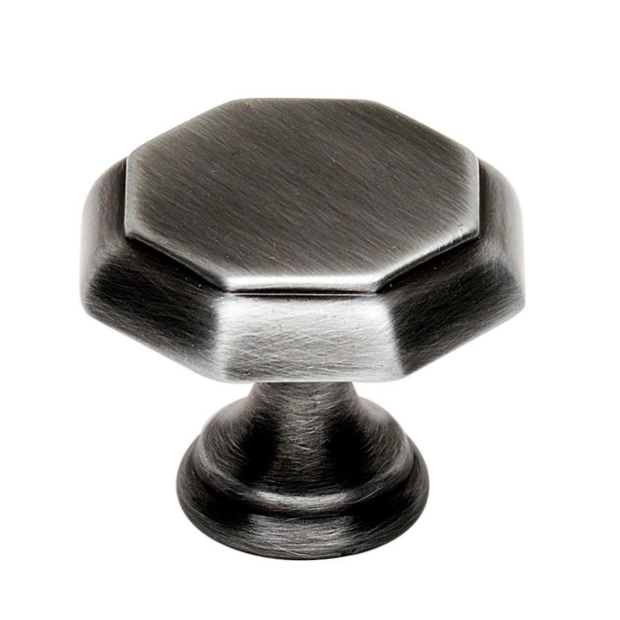 Alno Hardware Solid Brass 1 1/4" in Antique Pewter