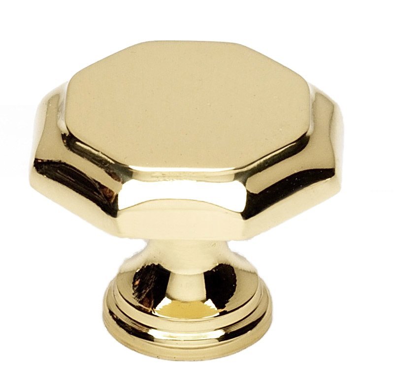 Alno Hardware Solid Brass 1 1/4" in Polished Brass