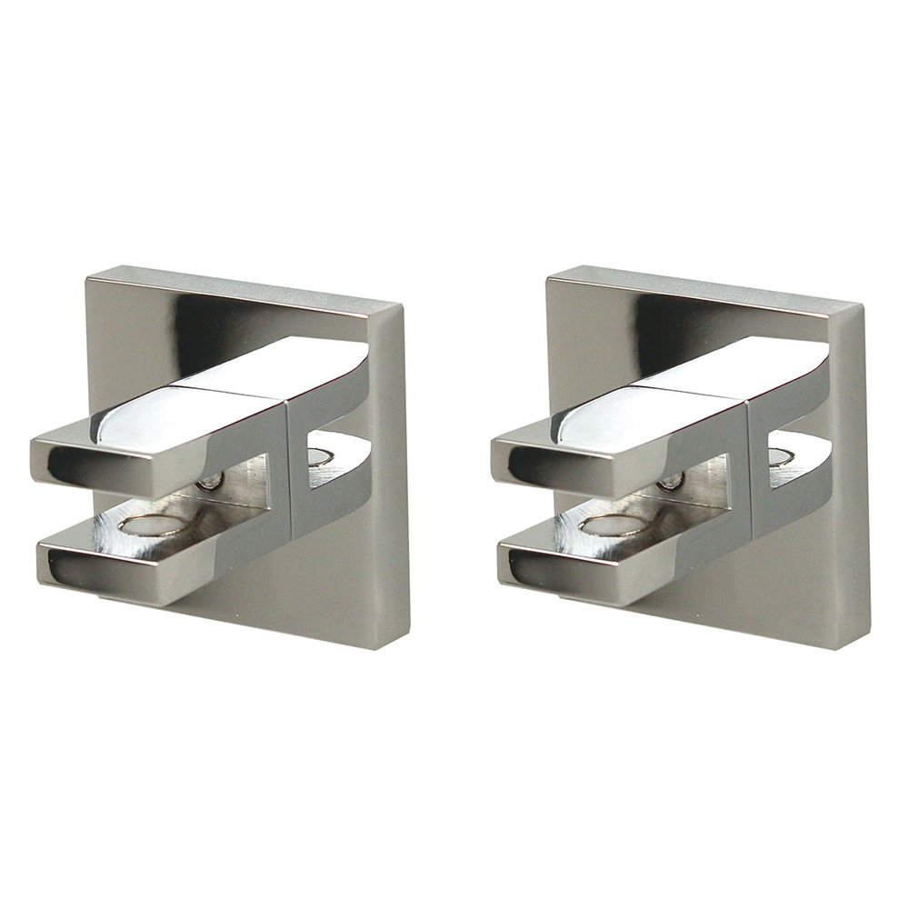 Alno Hardware Shelf Brackets Only (priced per pair) in Polished Nickel