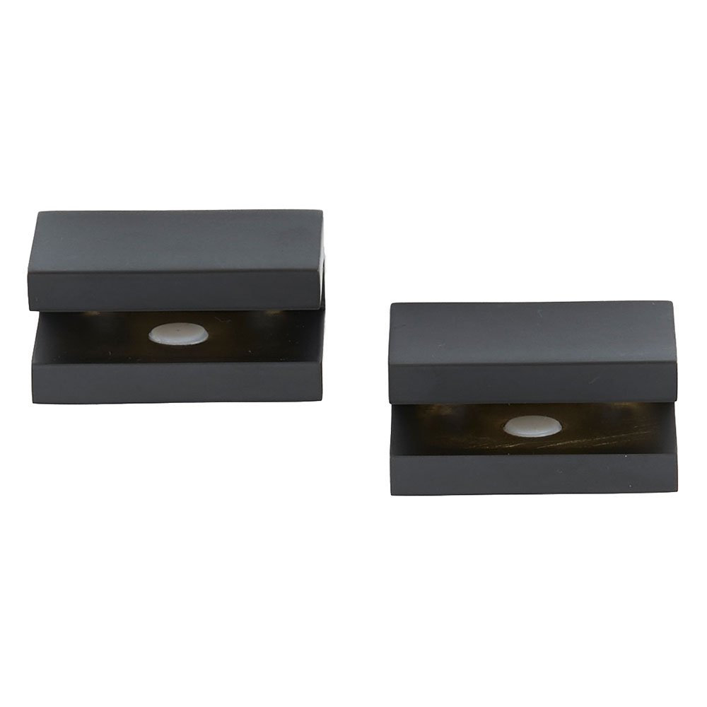 Alno Hardware Shelf Brackets Only (priced per pair) in Matte Black 