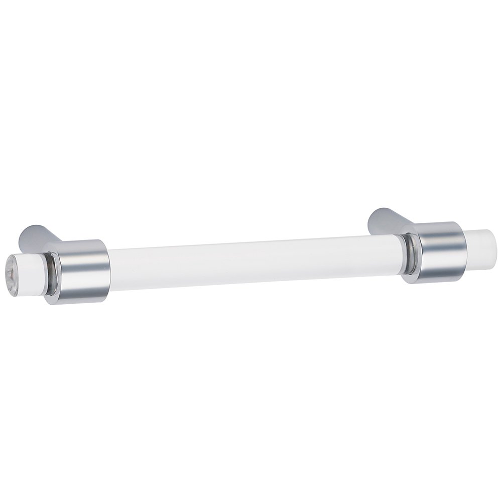 Alno Hardware 3 1/2" Centers Pull in Polished Chrome