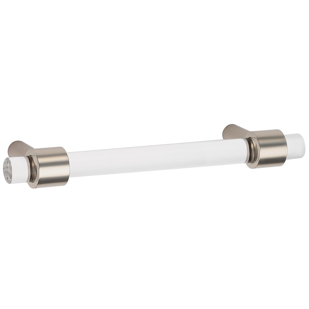 Alno Hardware 3" Centers Pull in Polished Nickel 