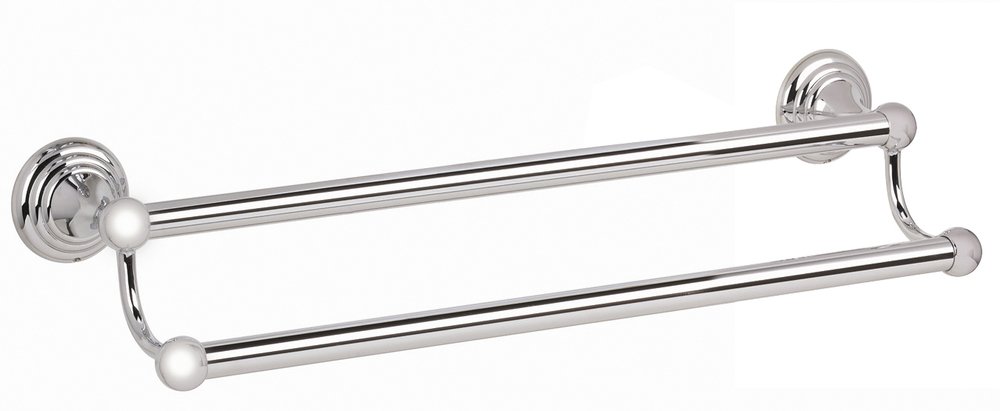 Alno Hardware 24" Double Towel Bar in Polished Nickel