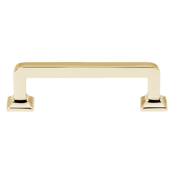Alno Hardware 3" Centers Handle in Polished Brass