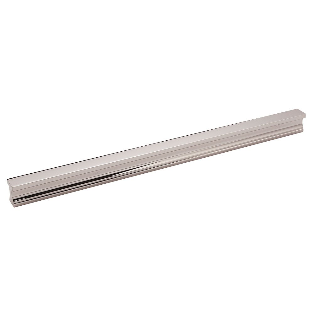 Alno Hardware 12" Centers Pull in Polished Nickel