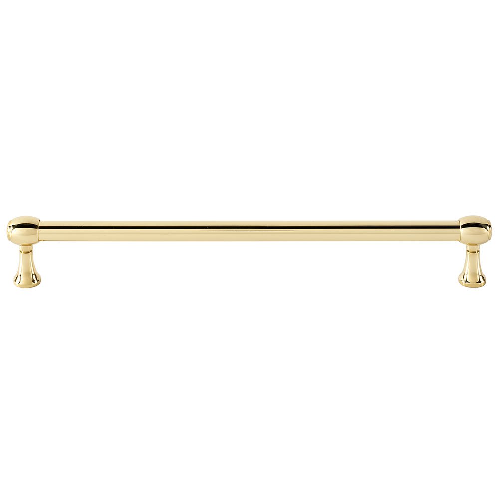Alno Hardware 6" Centers Pull in Unlacquered Brass