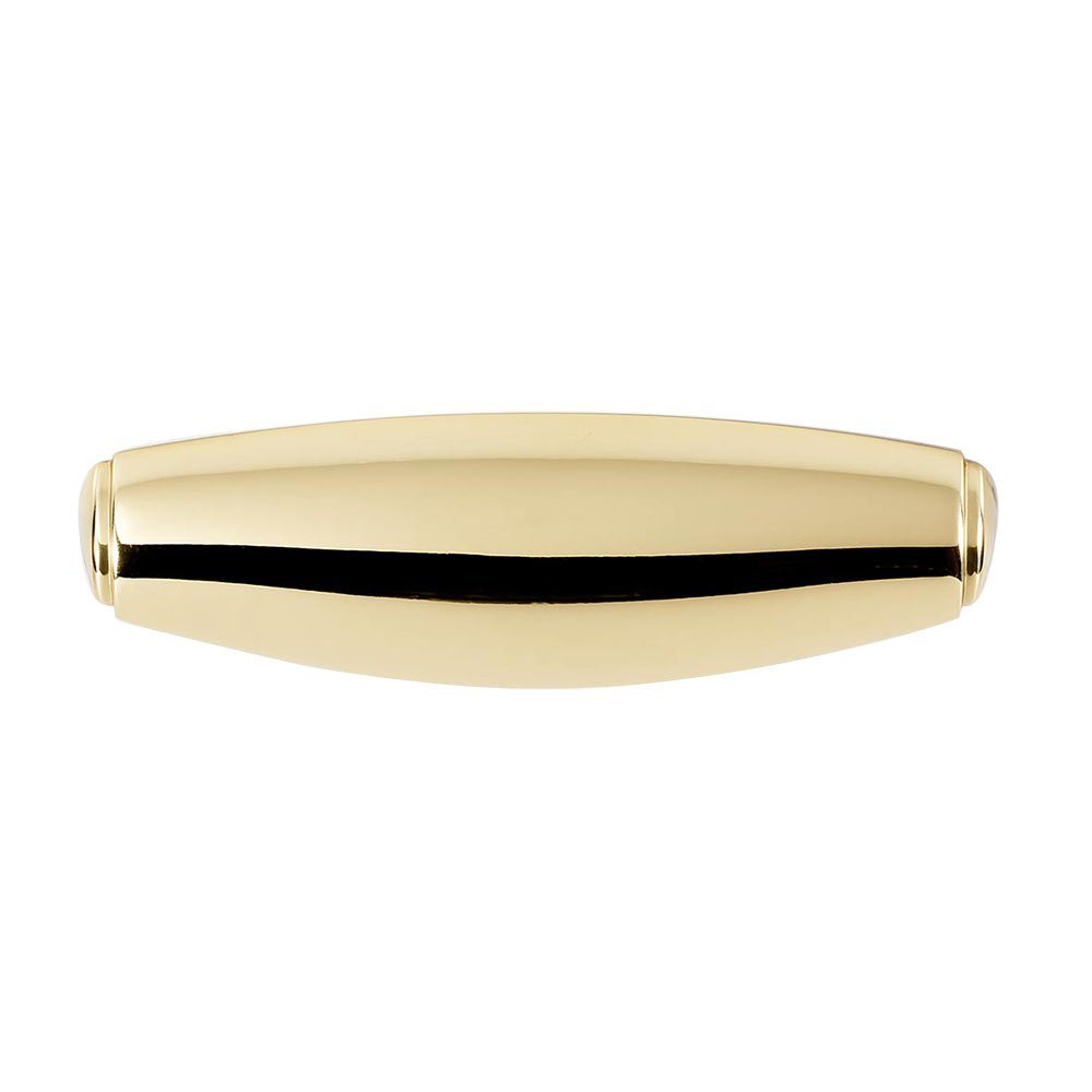 Alno Hardware 4" Centers Cup Pull in Polished Brass